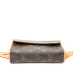 Louis Vuitton Pochette Florentine Brown Monogram Canvas Shoulder — view 3