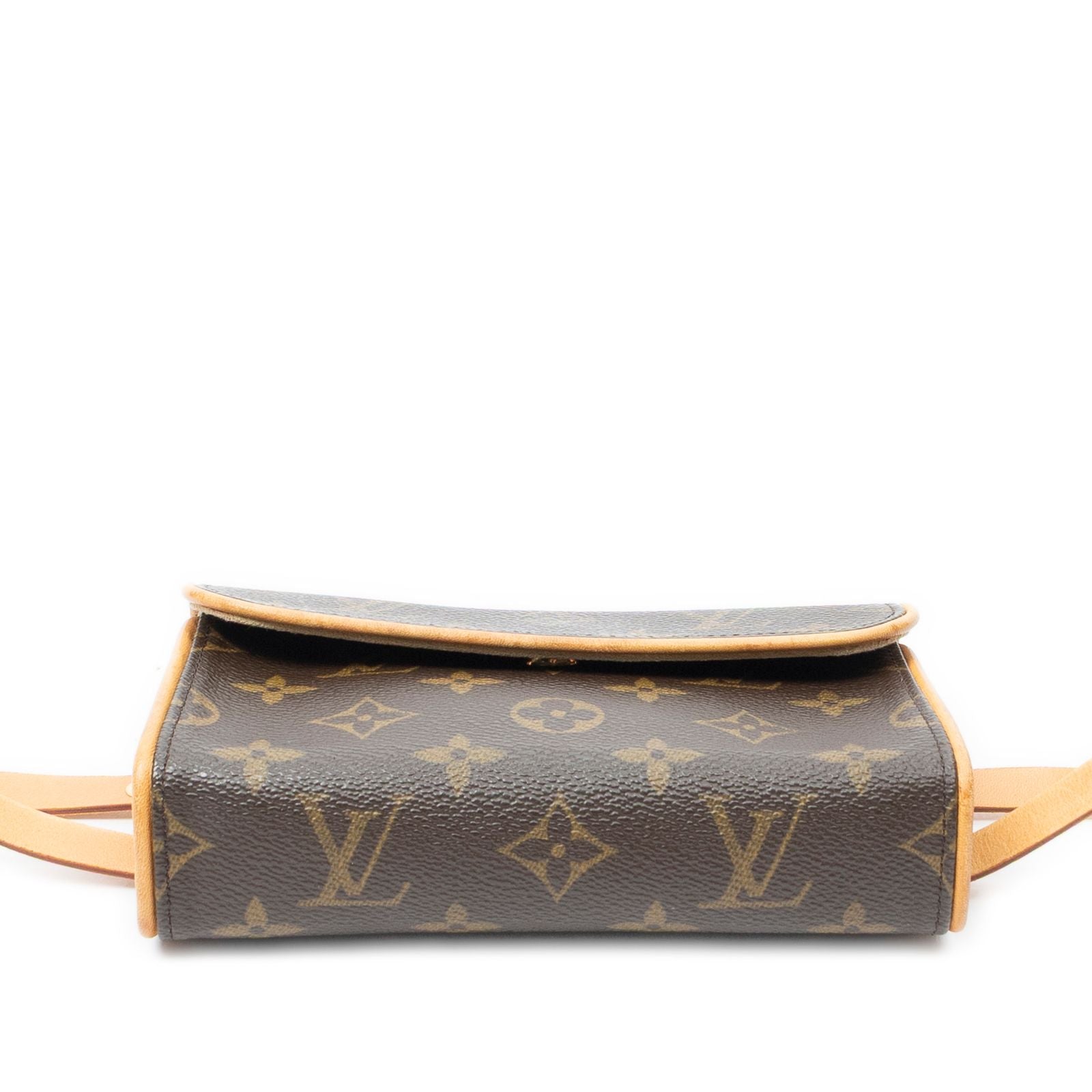 Louis Vuitton Pochette Florentine Brown Monogram Canvas Shoulder — view 3