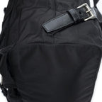 Prada Drawstring Backpack Black Nylon Canvas — view 7