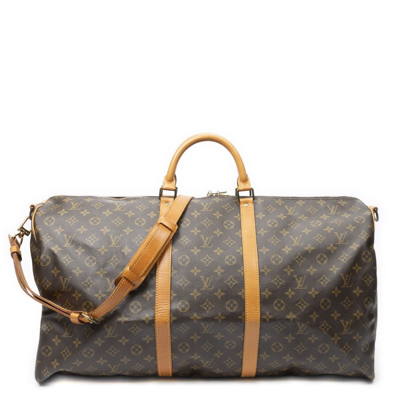 Louis Vuitton Keepall Bandouliere Brown Monogram Canvas