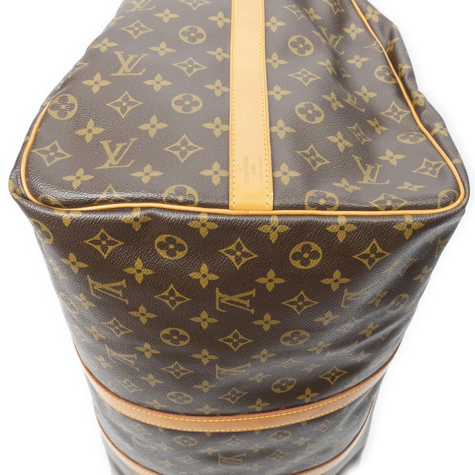 Louis Vuitton Keepall Bandouliere Brown Monogram Canvas — view 8