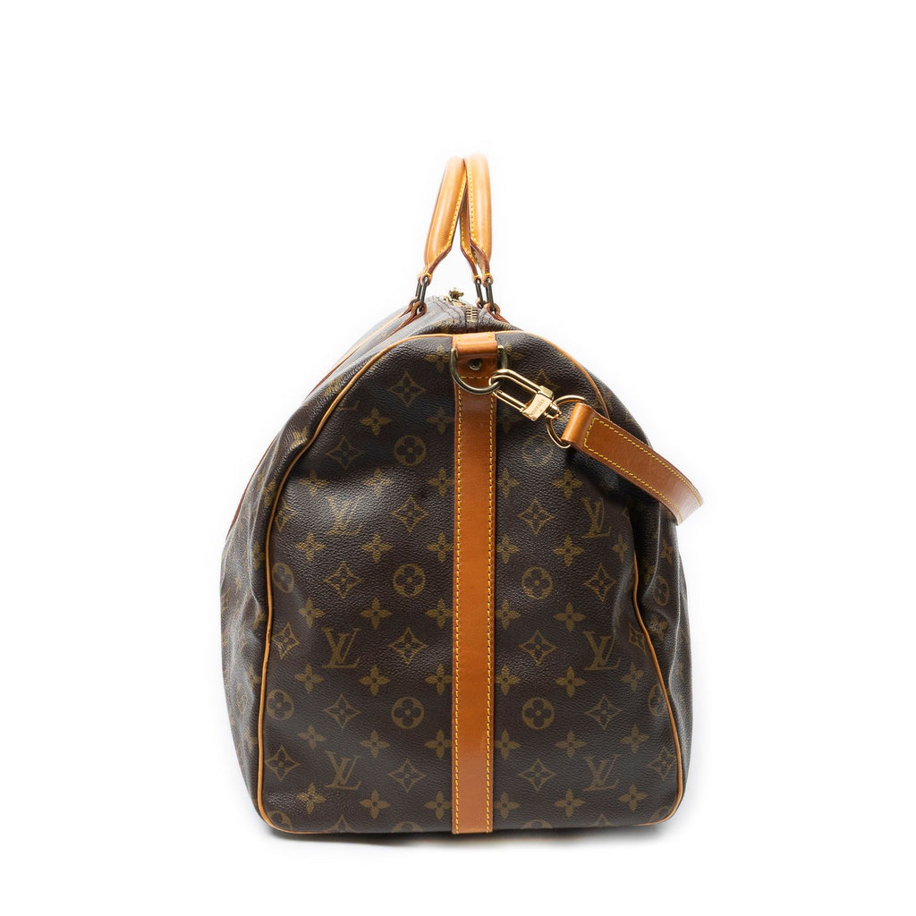 Louis Vuitton Keepall Bandouliere Brown Monogram Canvas — view 3