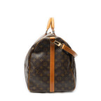 Louis Vuitton Keepall Bandouliere Brown Monogram Canvas — view 3