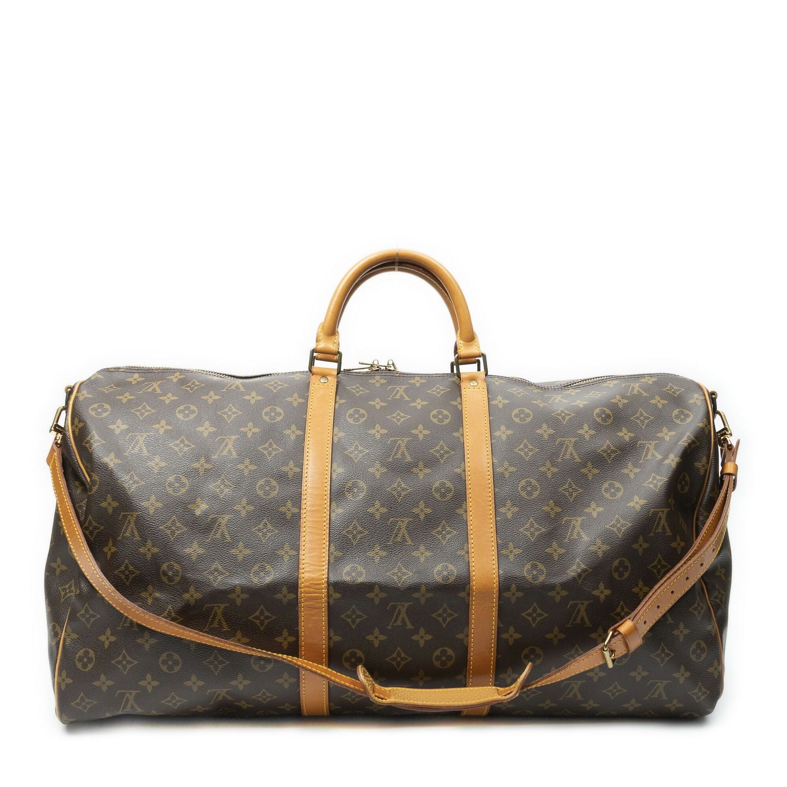 Louis Vuitton Keepall Bandouliere Brown Monogram Canvas — view 5