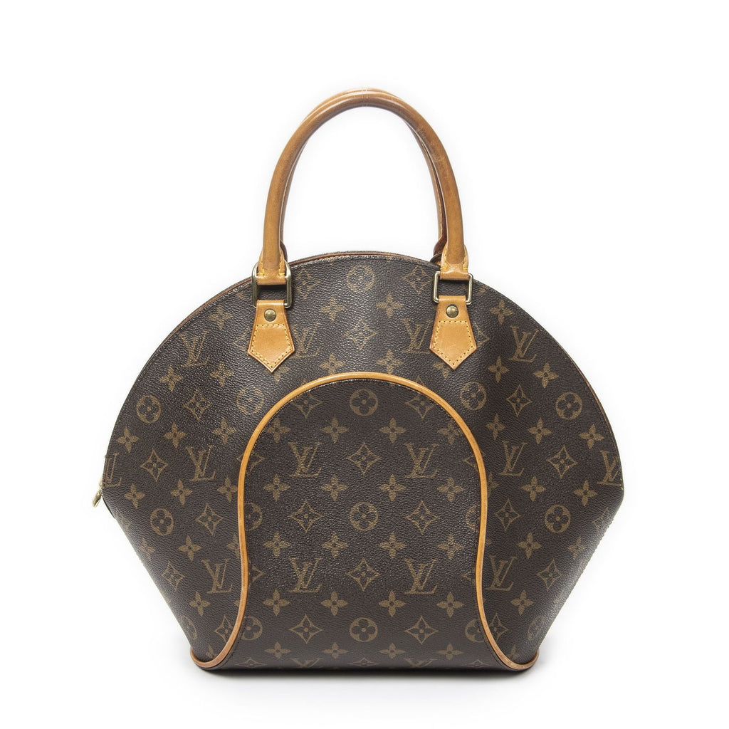 Louis Vuitton Ellipse Brown Monogram Canvas Handbag