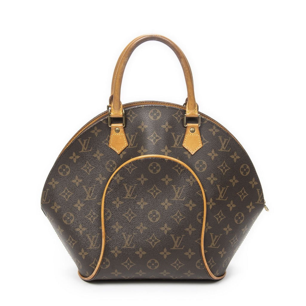 Louis Vuitton Ellipse Brown Monogram Canvas Handbag — view 5