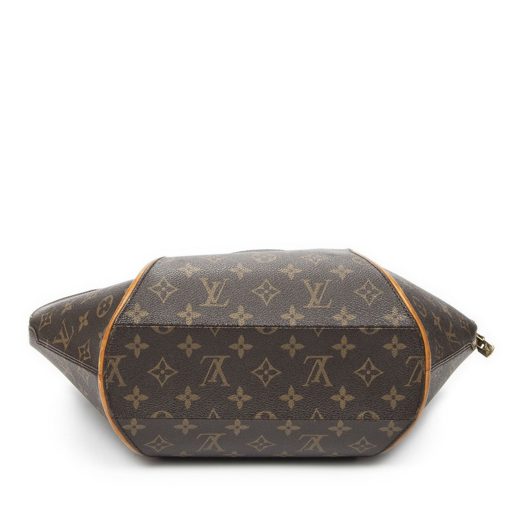Louis Vuitton Ellipse Brown Monogram Canvas Handbag — view 6