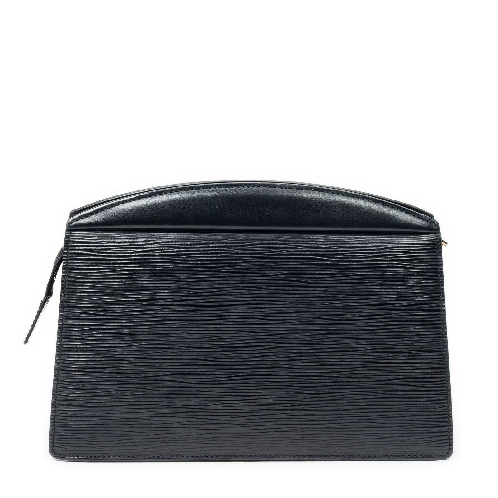 Louis Vuitton Trousse Crete Black Epi Handbag — view 5