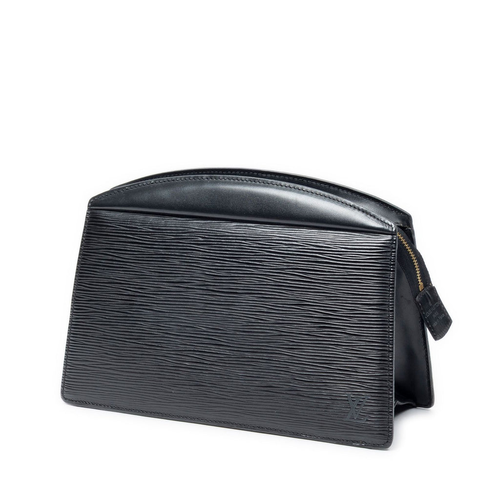Louis Vuitton Trousse Crete Black Epi Handbag — view 2