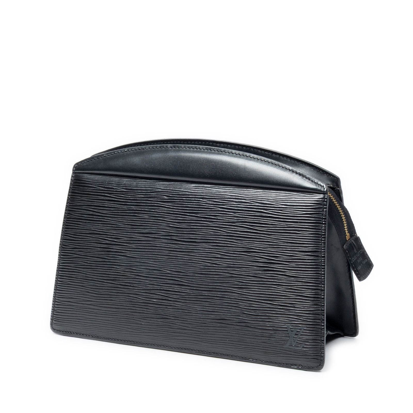 Louis Vuitton Trousse Crete Black Epi Handbag — view 2