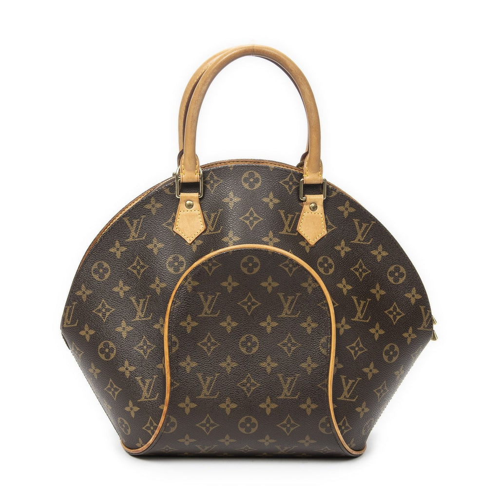 Louis Vuitton Ellipse Brown Monogram Canvas Handbag — view 5