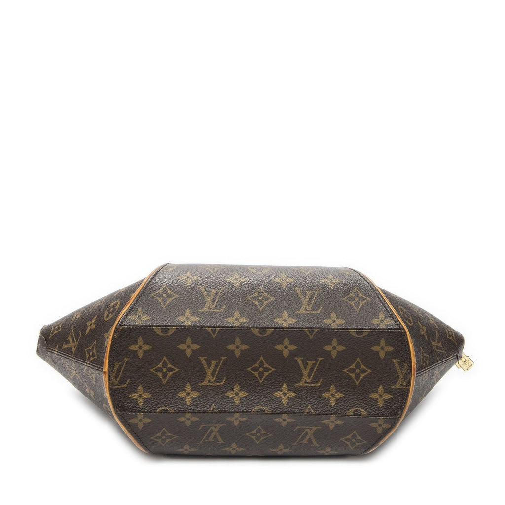 Louis Vuitton Ellipse Brown Monogram Canvas Handbag — view 6