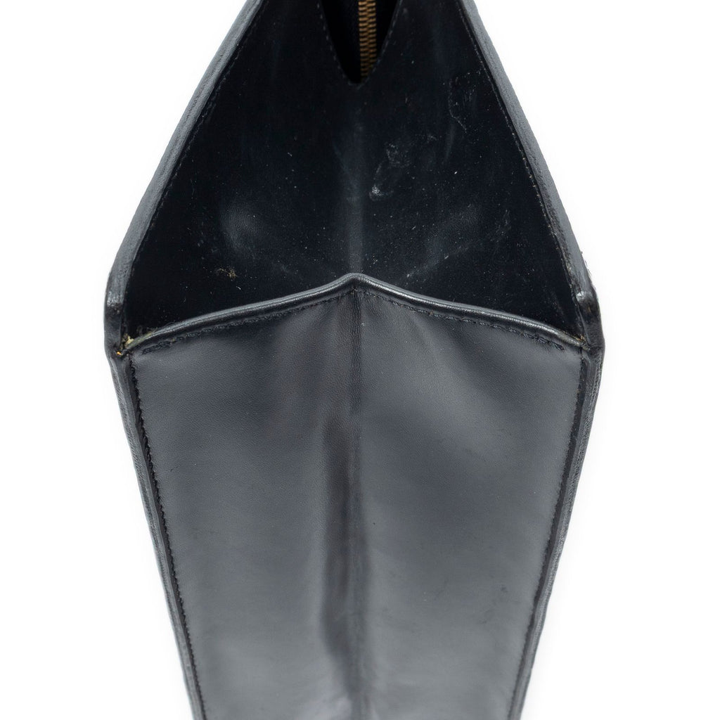 Louis Vuitton Trousse Crete Black Epi Handbag — view 7