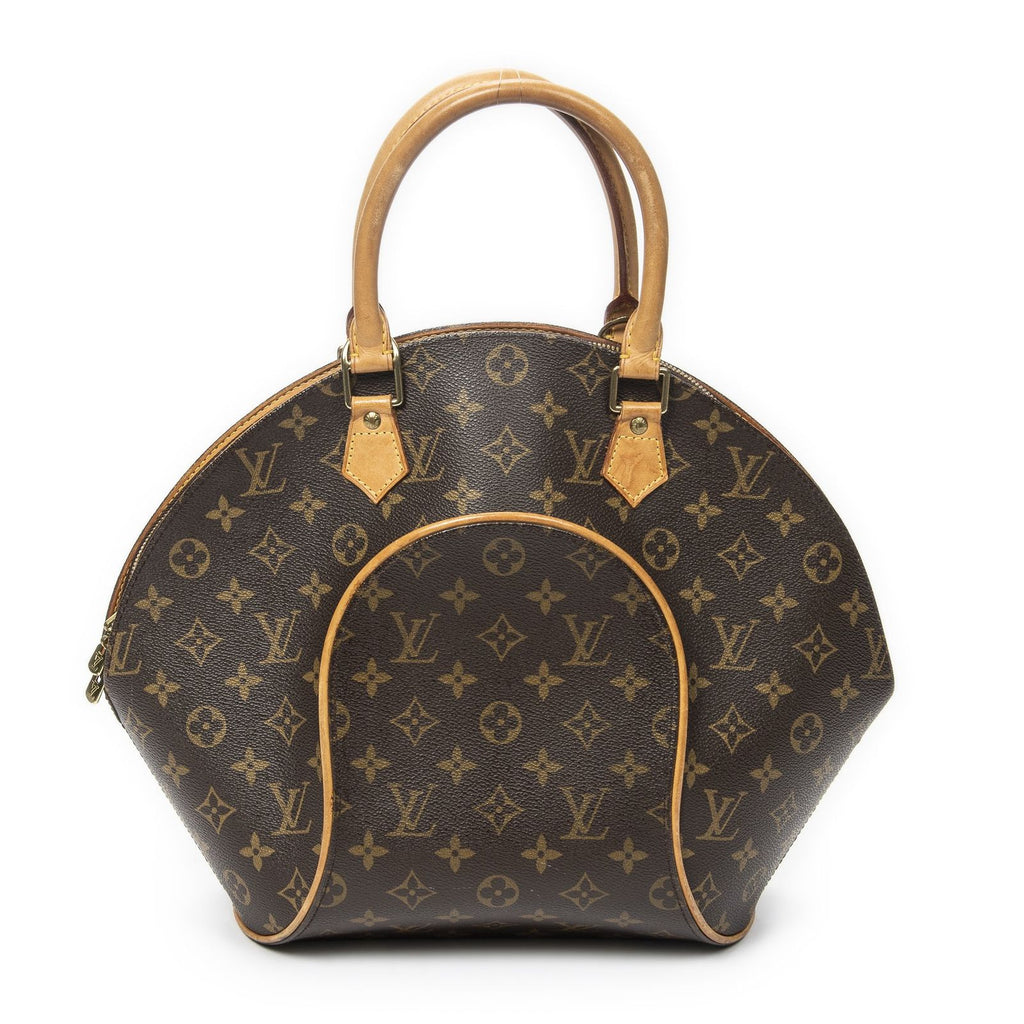 Louis Vuitton Ellipse Brown Monogram Canvas Handbag