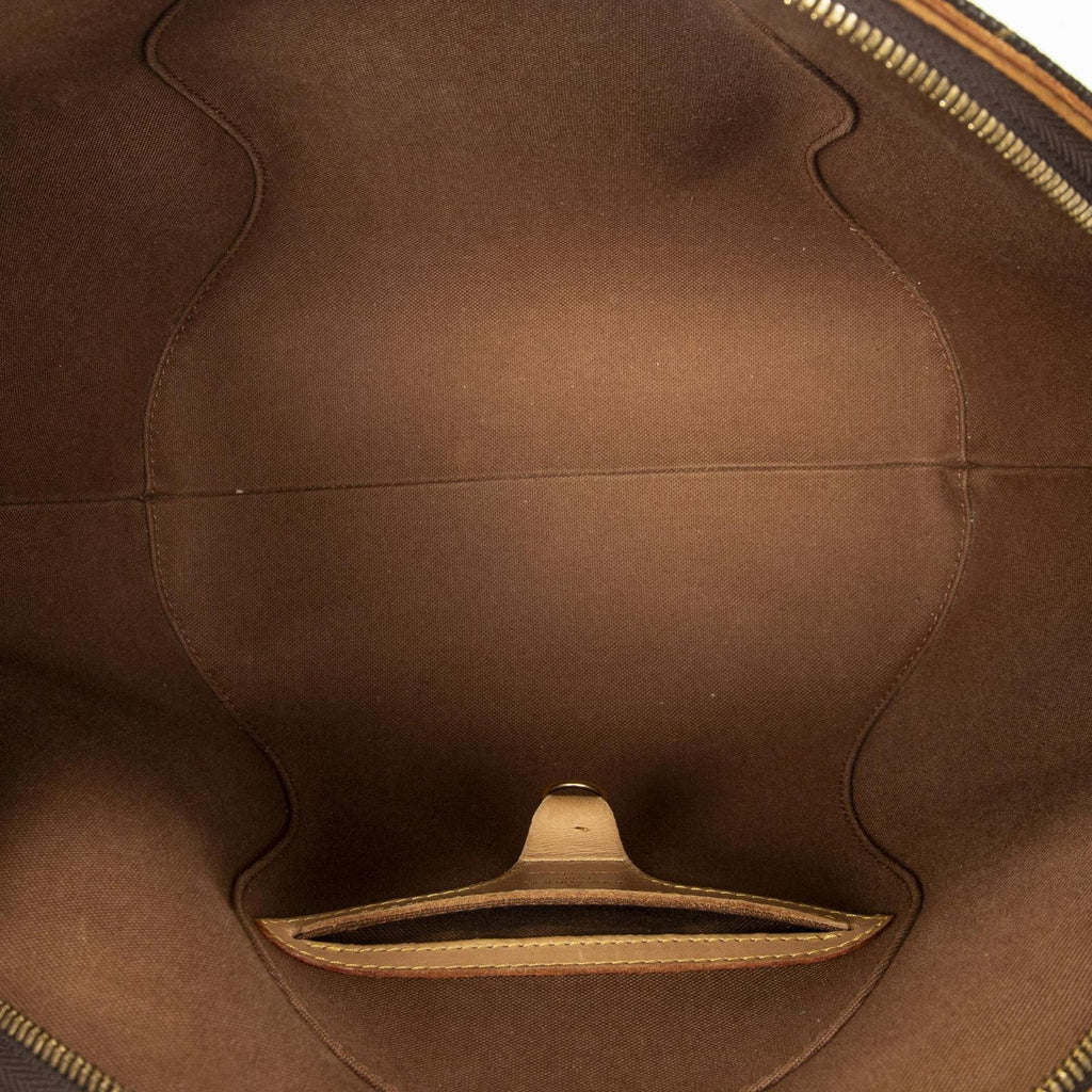 Louis Vuitton Ellipse Brown Monogram Canvas Handbag — view 9