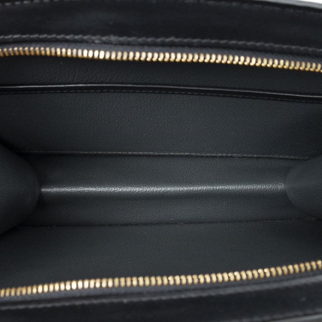 Louis Vuitton Trousse Crete Black Epi Handbag — view 9