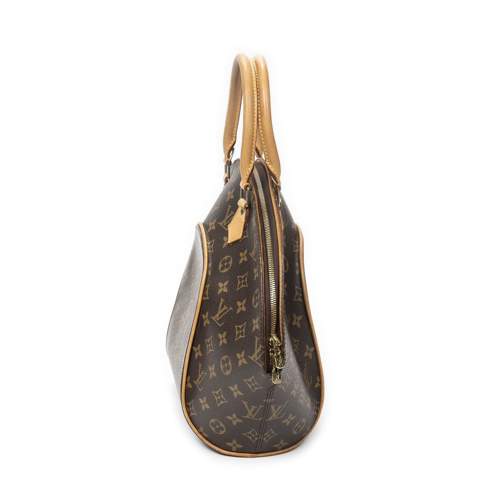 Louis Vuitton Ellipse Brown Monogram Canvas Handbag — view 4