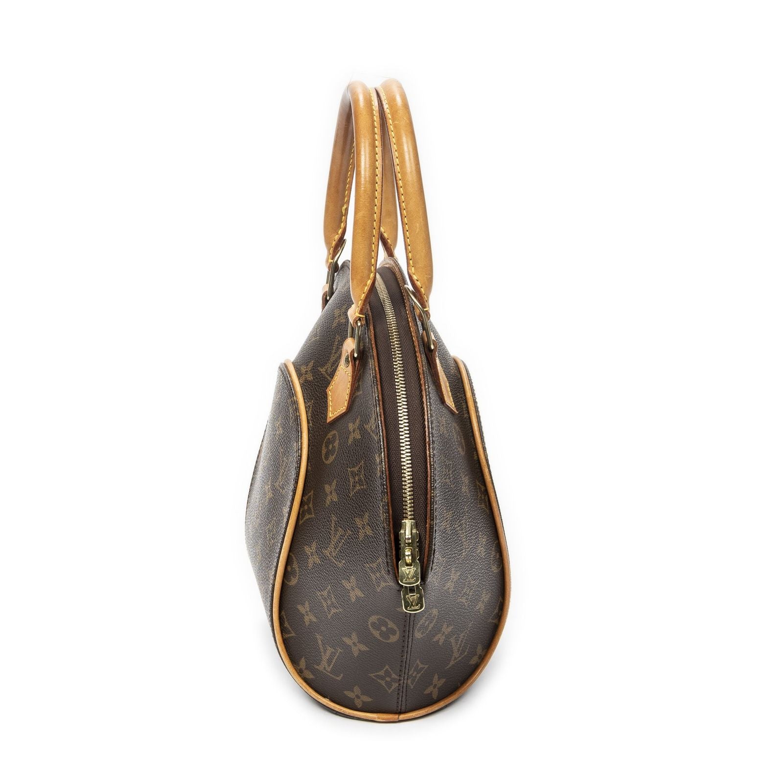 Louis Vuitton Ellipse Brown Monogram Canvas Handbag — view 4