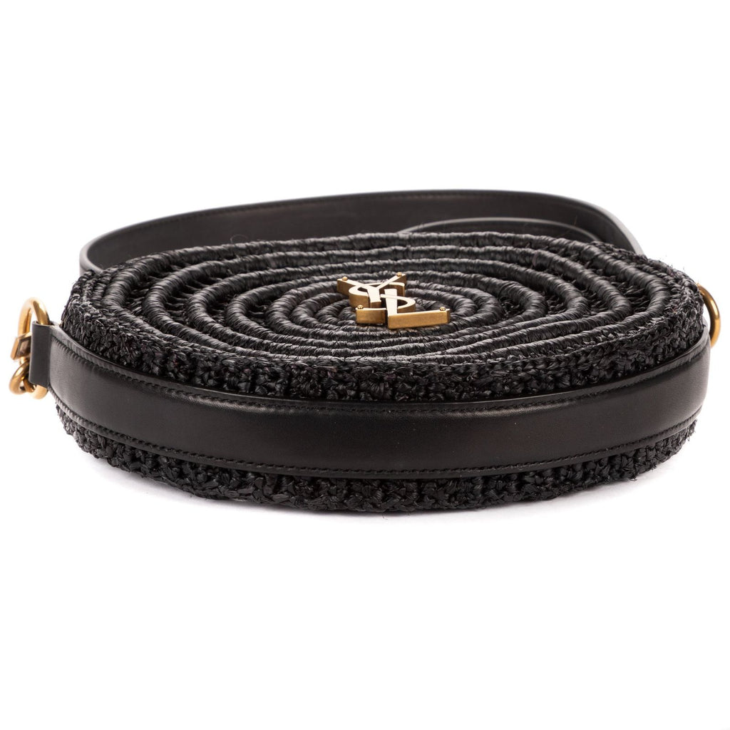 Saint Laurent Limited Edition Loulou Camera Round Black Spiral Embellishment — view 6