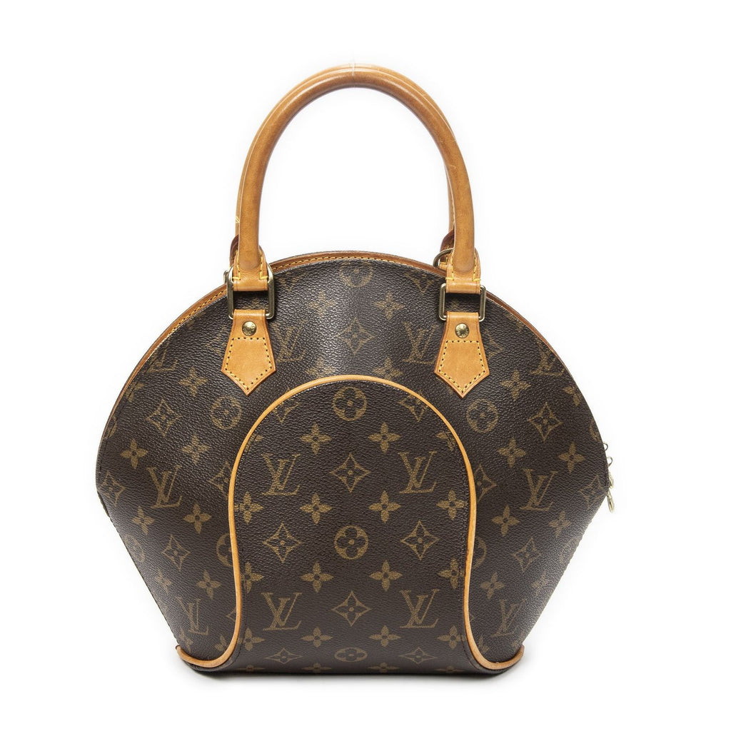 Louis Vuitton Ellipse Brown Monogram Canvas Handbag — view 5