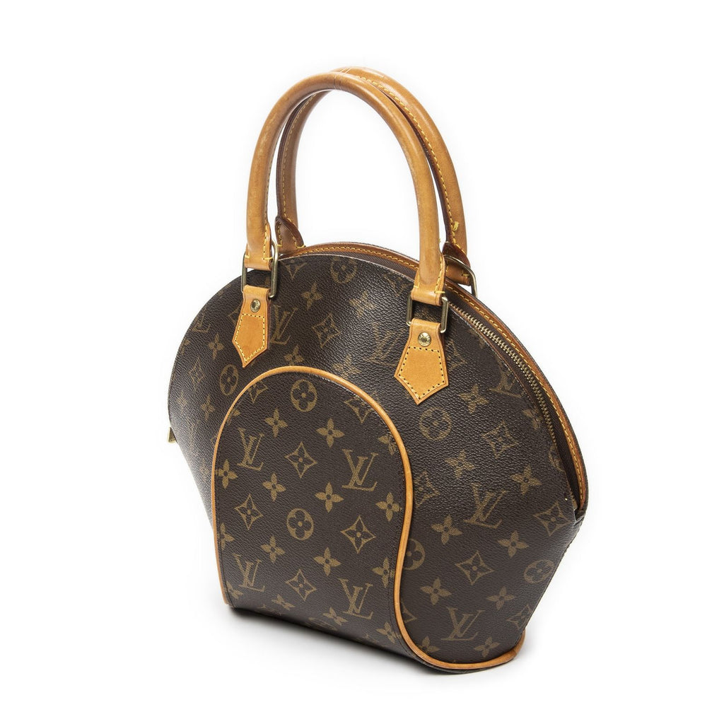 Louis Vuitton Ellipse Brown Monogram Canvas Handbag — view 2