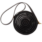 Saint Laurent Limited Edition Loulou Camera Round Black Spiral Embellishment — view 5