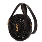 Saint Laurent Limited Edition Loulou Camera Round Black Spiral Embellishment — view 2