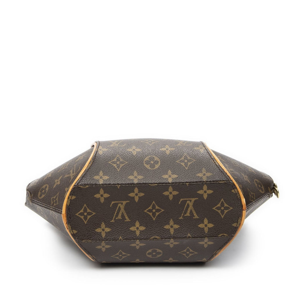 Louis Vuitton Ellipse Brown Monogram Canvas Handbag — view 6