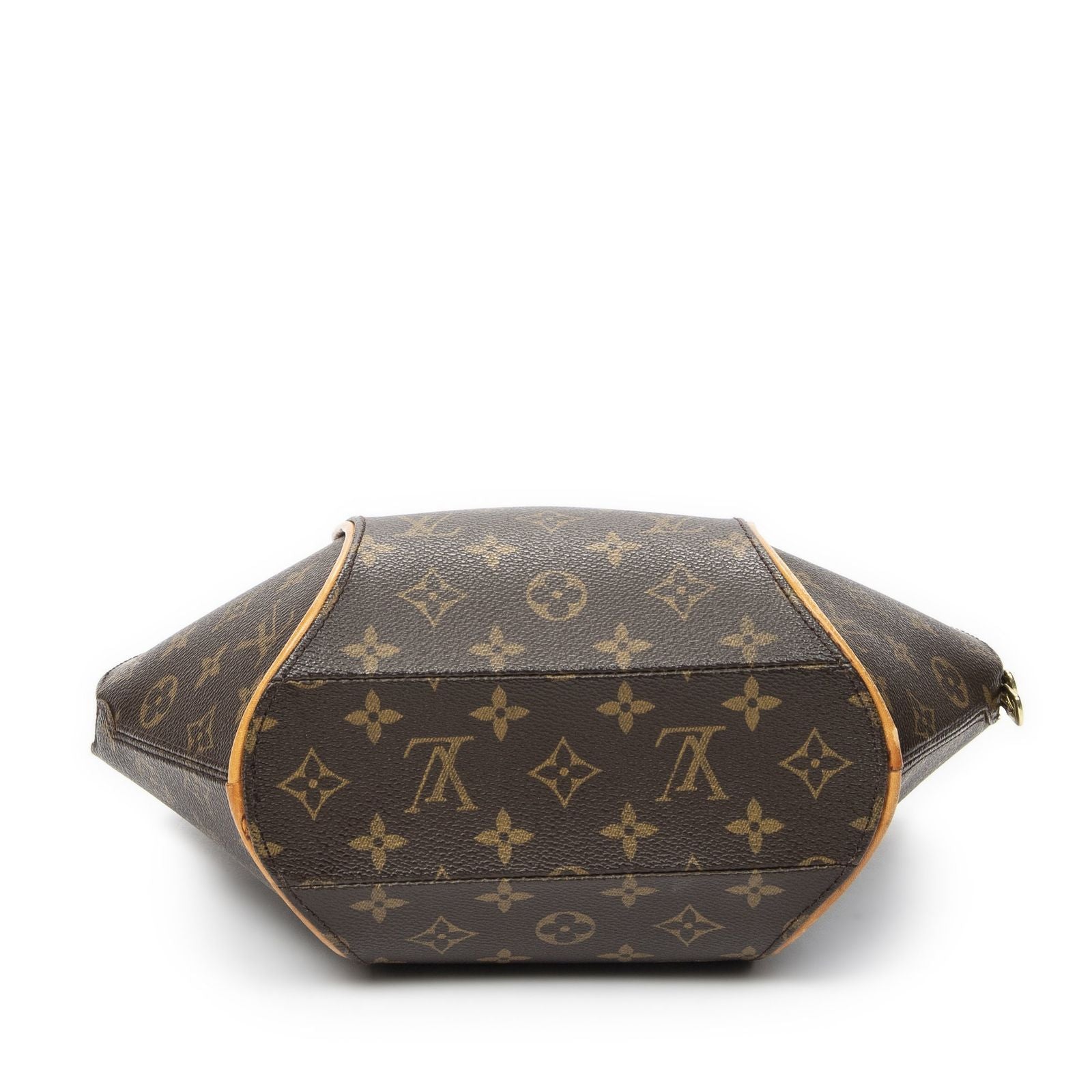 Louis Vuitton Ellipse Brown Monogram Canvas Handbag — view 6