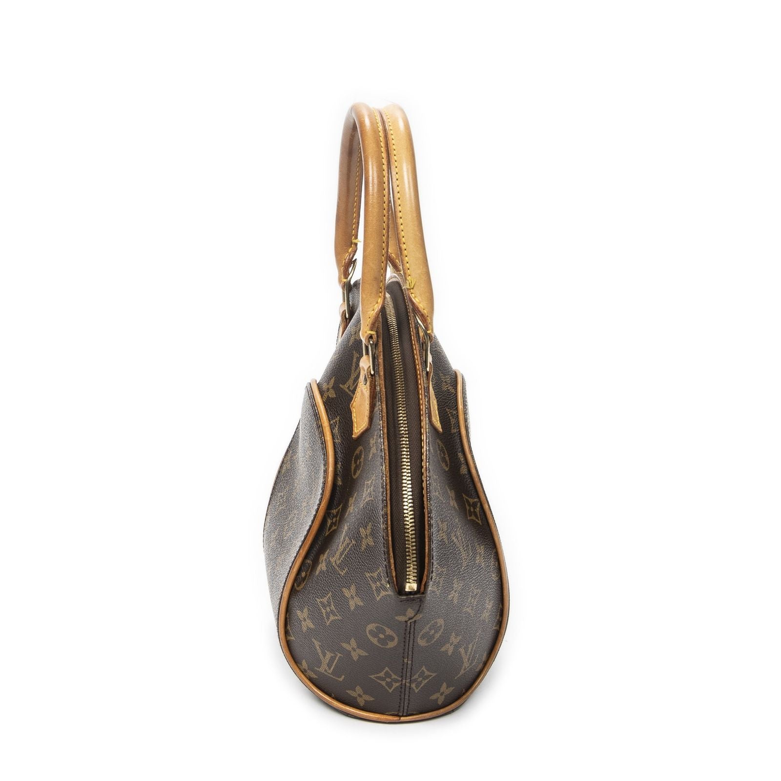 Louis Vuitton Ellipse Brown Monogram Canvas Handbag — view 4