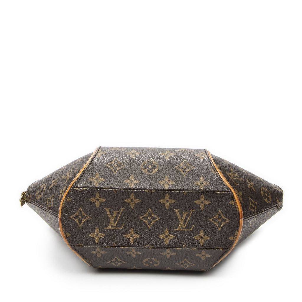 Louis Vuitton Ellipse Brown Monogram Canvas Handbag — view 6
