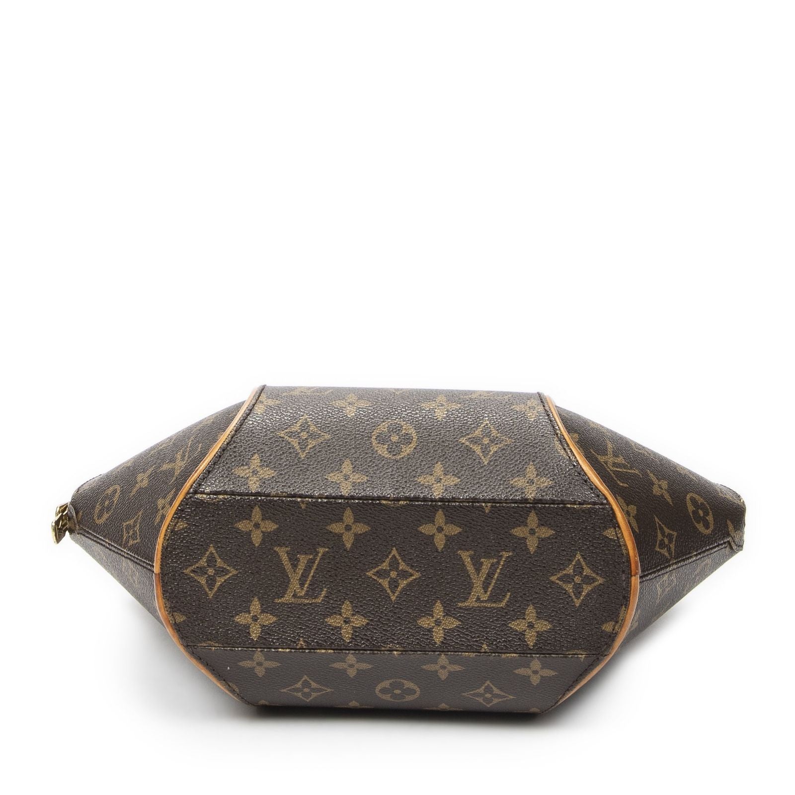 Louis Vuitton Ellipse Brown Monogram Canvas Handbag — view 6