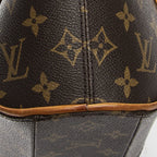 Louis Vuitton Ellipse Brown Monogram Canvas Handbag — view 8