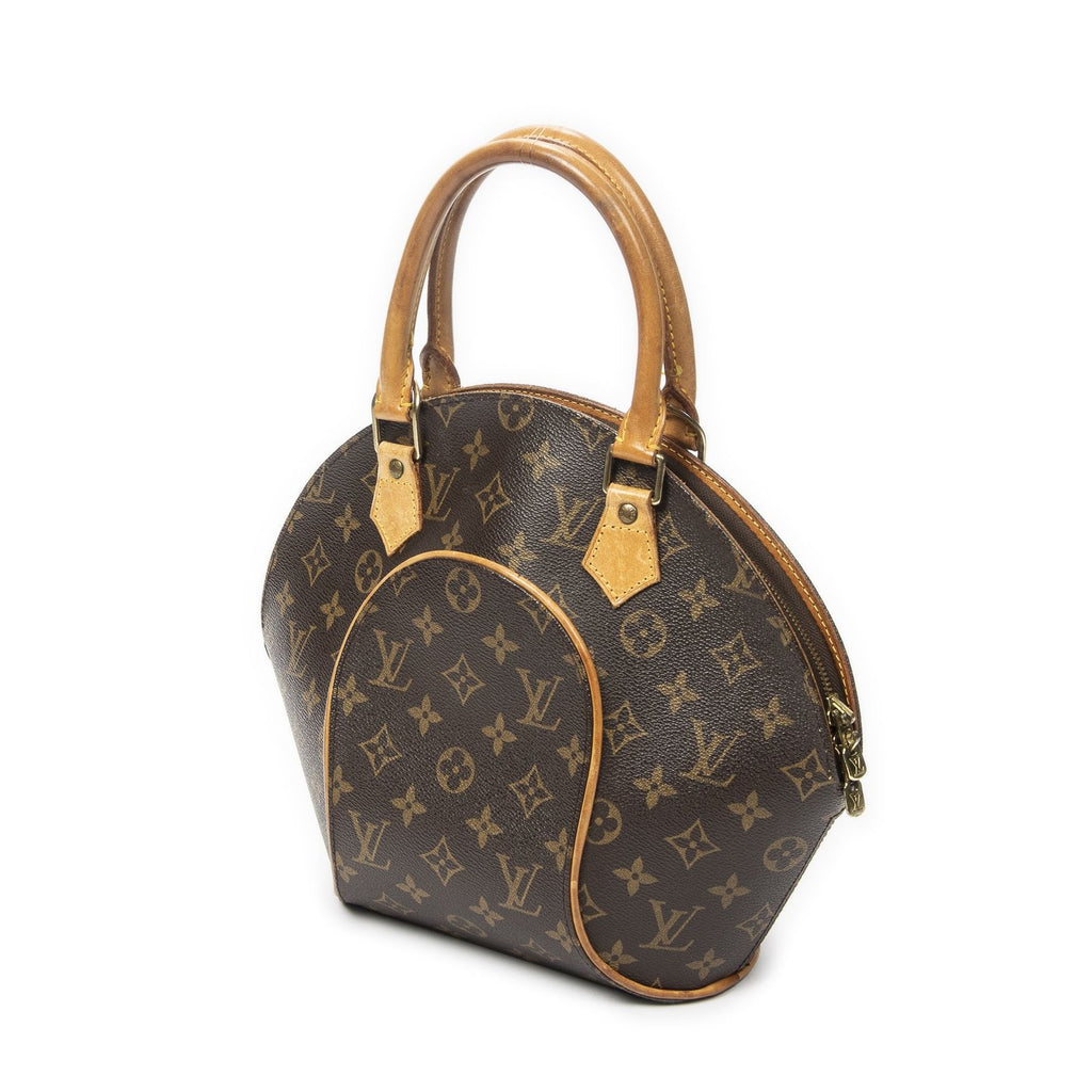 Louis Vuitton Ellipse Brown Monogram Canvas Handbag — view 2