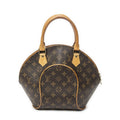 Louis Vuitton Ellipse Brown Monogram Canvas Handbag