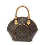 Louis Vuitton Ellipse Brown Monogram Canvas Handbag