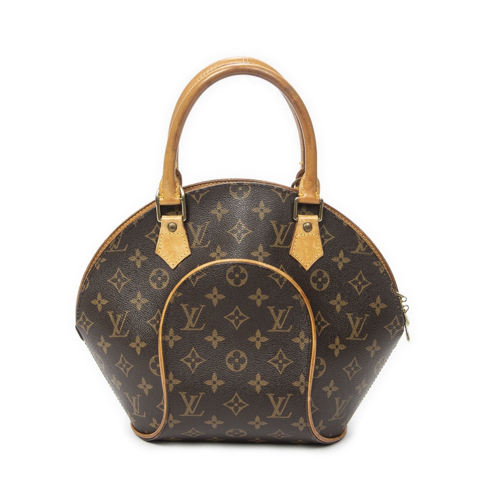 Louis Vuitton Ellipse Brown Monogram Canvas Handbag