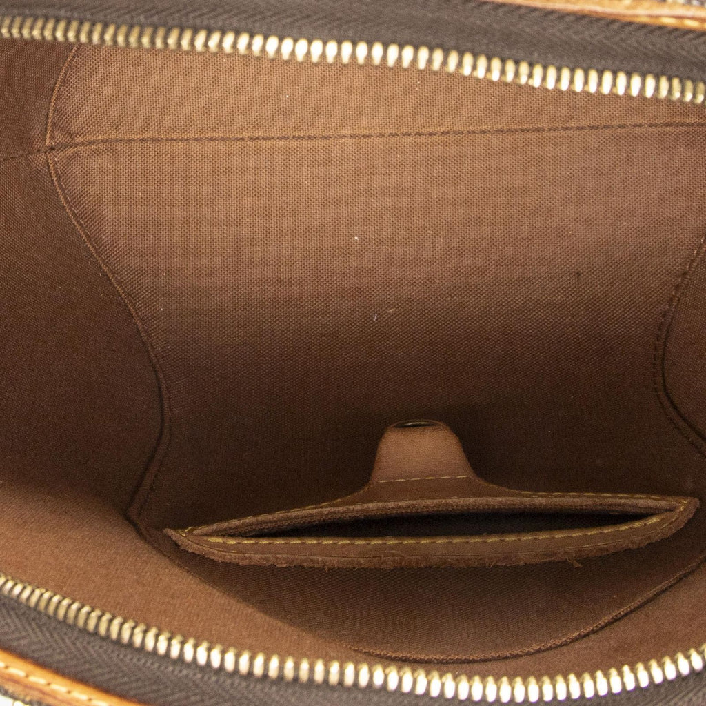 Louis Vuitton Ellipse Brown Monogram Canvas Handbag — view 9