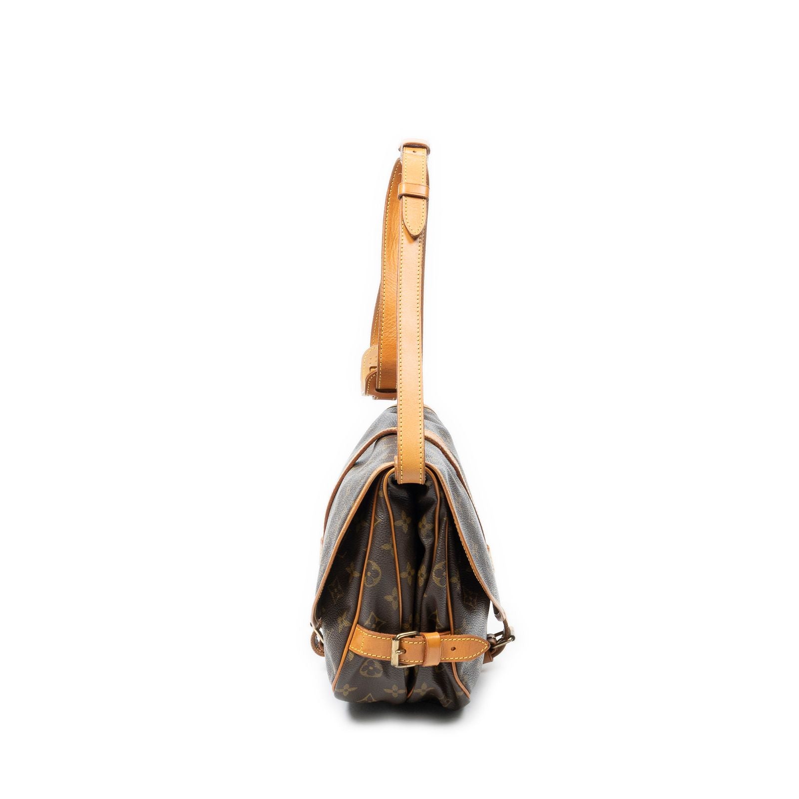Louis Vuitton Saumur Brown Monogram Canvas — view 4