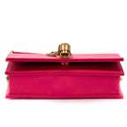 Saint Laurent Mini Tassel Kate Pink Plain Satin Canvasn Shoulder — view 6