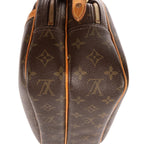 Louis Vuitton Reporter Brown Monogram Canvas Shoulder Bag