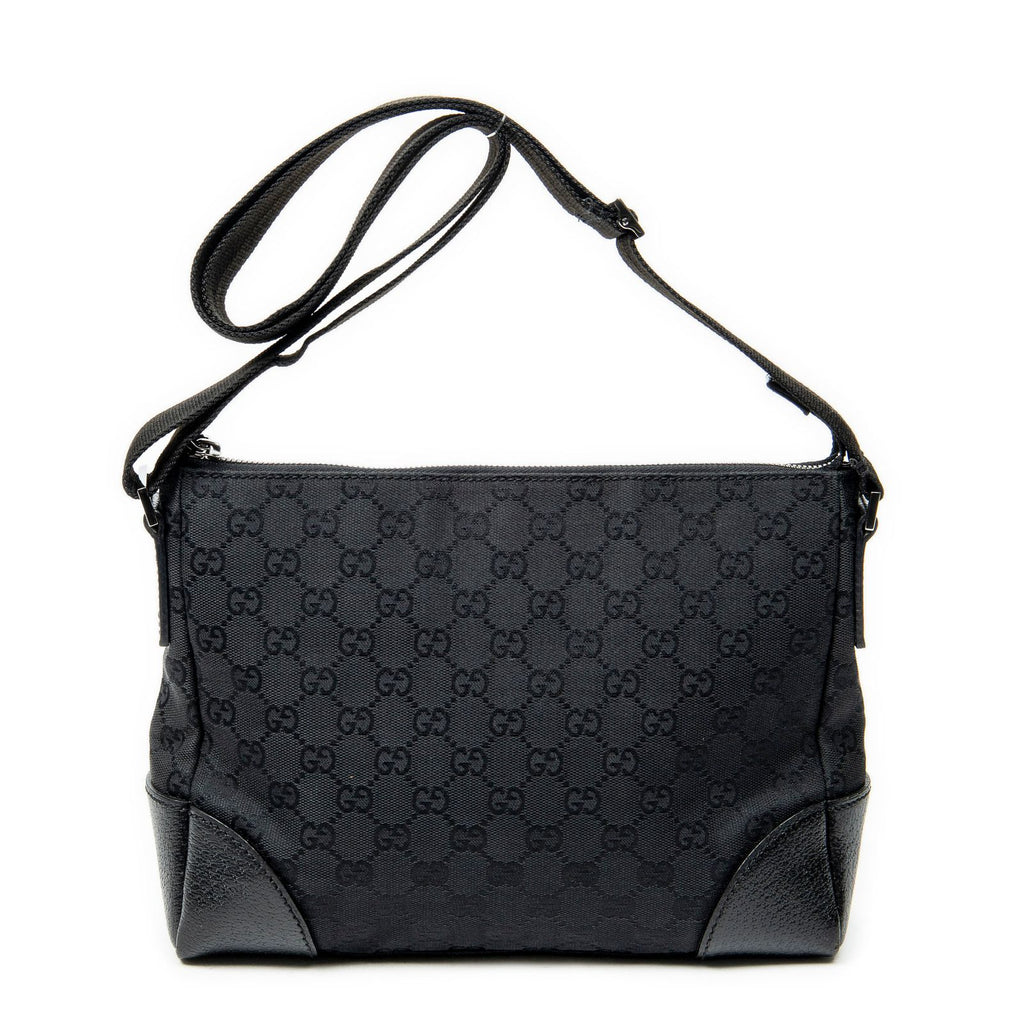 Gucci Joy Line Black GG Canvas Shoulder — view 5