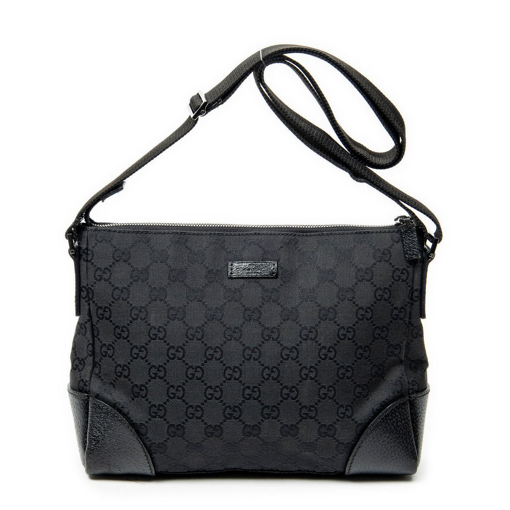 Gucci Joy Line Black GG Canvas Shoulder
