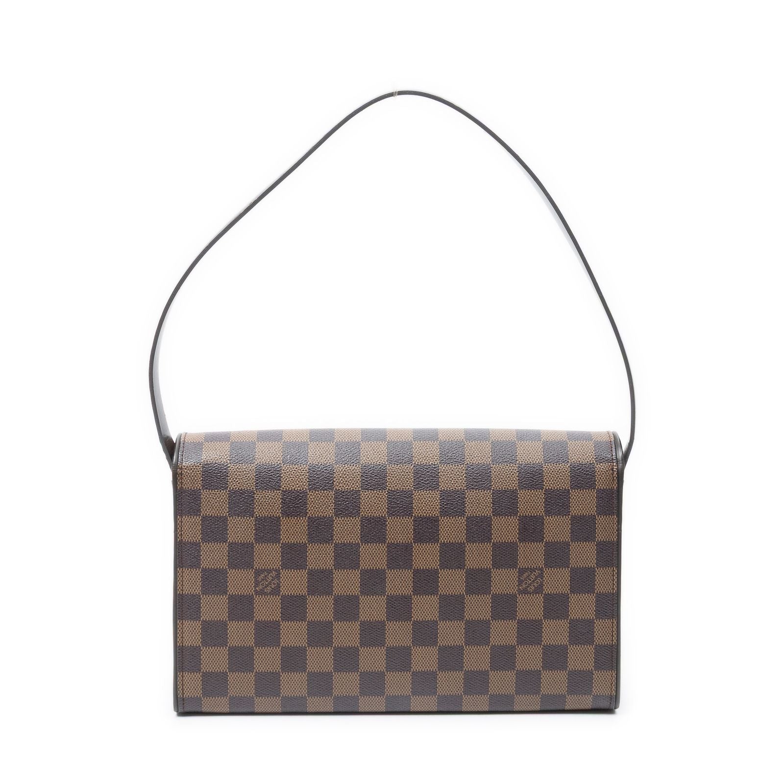 Louis Vuitton Tribeca Long Brown Damier Ebene Shoulder — view 5