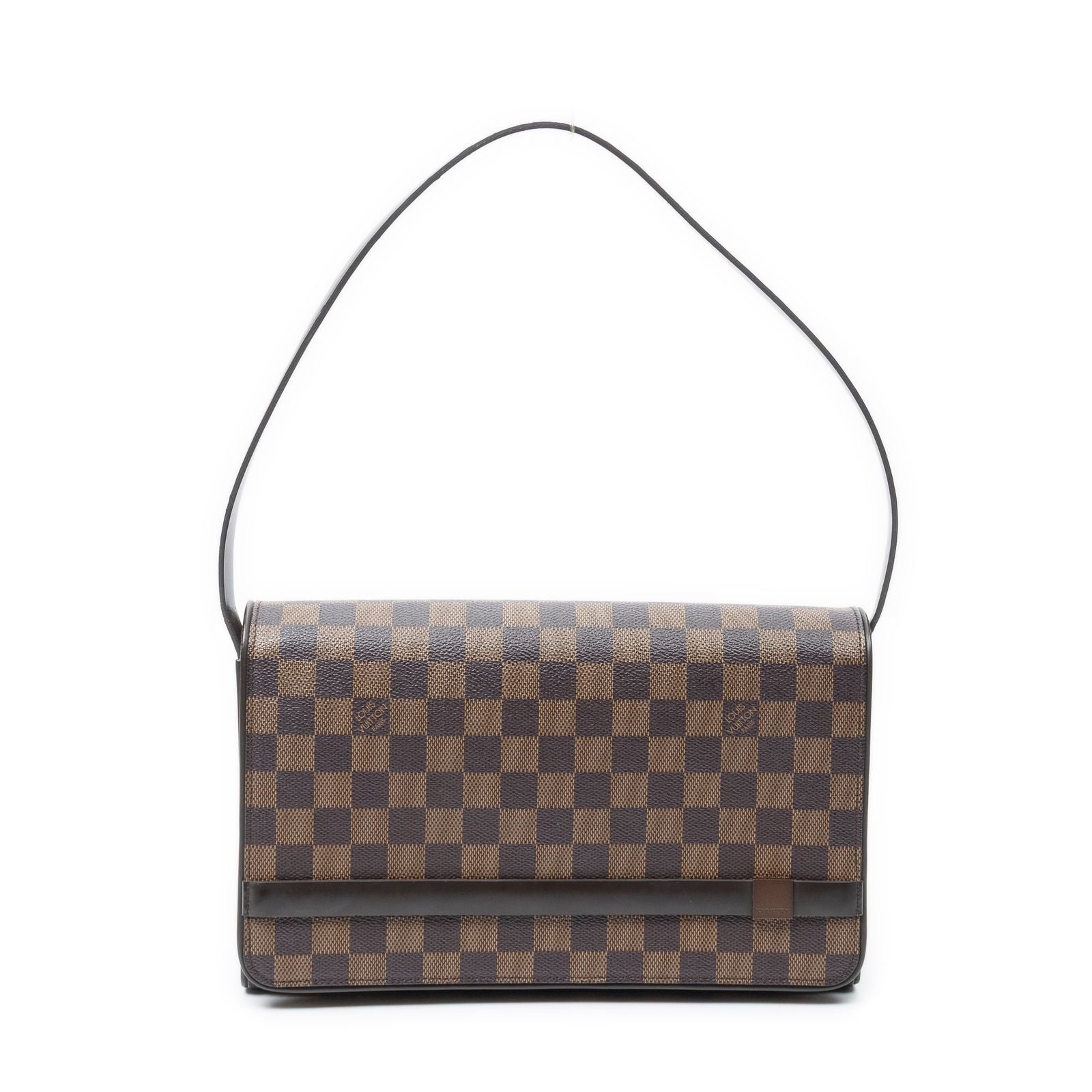 Louis Vuitton Tribeca Long Brown Damier Ebene Shoulder