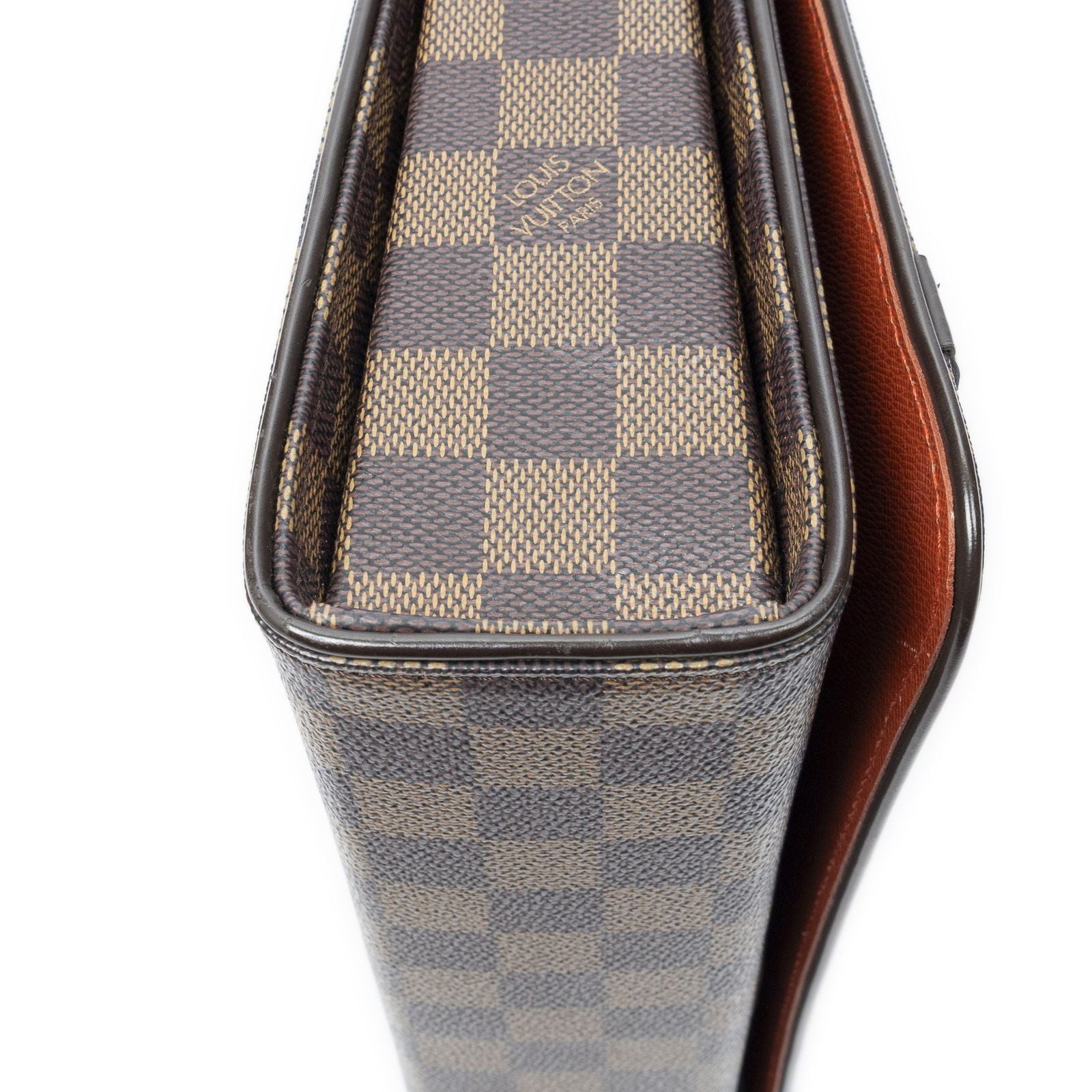 Louis Vuitton Tribeca Long Brown Damier Ebene Shoulder — view 8