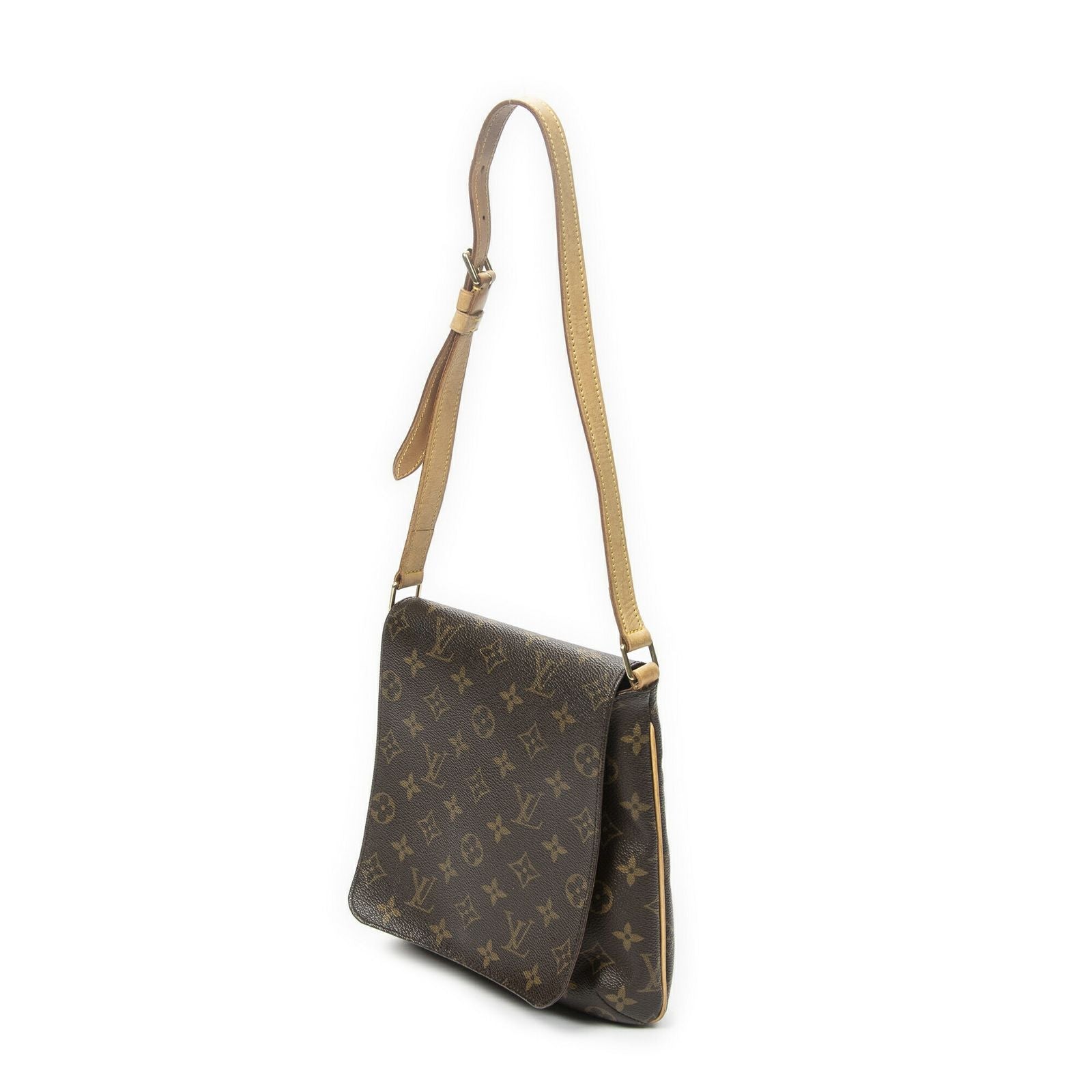Louis Vuitton Musette Salsa Brown Monogram Canvas Shoulder — view 2