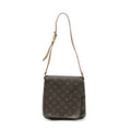Louis Vuitton Musette Salsa Brown Monogram Canvas Shoulder