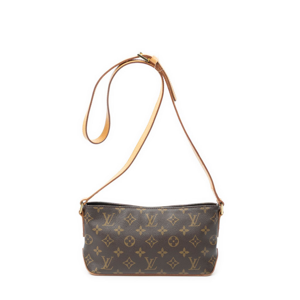 Louis Vuitton Trotter Brown Monogram Canvas Shoulder — view 5
