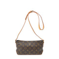 Louis Vuitton Trotter Brown Monogram Canvas Shoulder